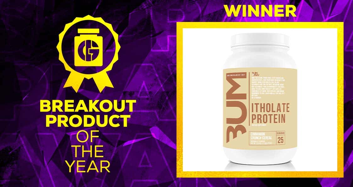 Cbum Itholate Protein Breakout Product Of The Year Generation Iron Supplement Awards 2022