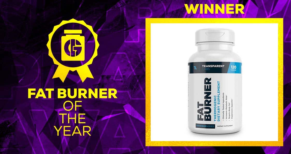 Transparent Labs Physique Series Fat Burner Of The Year Generation Iron Supplement Awards 2022