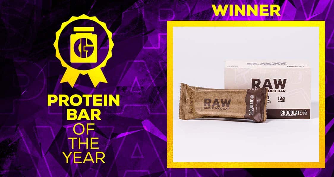 Raw Protein Bar Of The Year Generation Iron Supplement Awards 2022