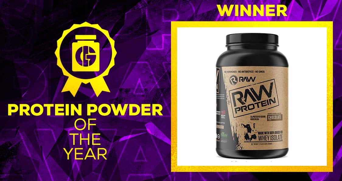 Raw Protein Powder Of The Year Generation Iron Supplement Awards 2022