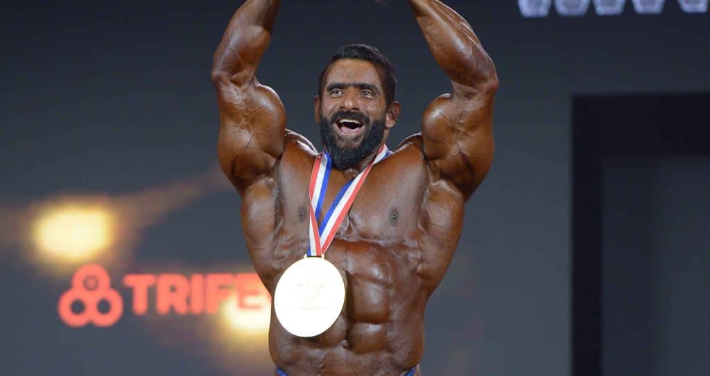 Hadi Choopan 2022 Mr. Olympia Champion
