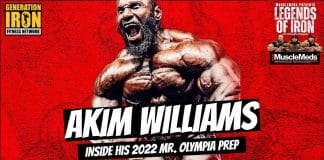 Akim Willliams Mr. Olympia 2022 Legends Of Iron