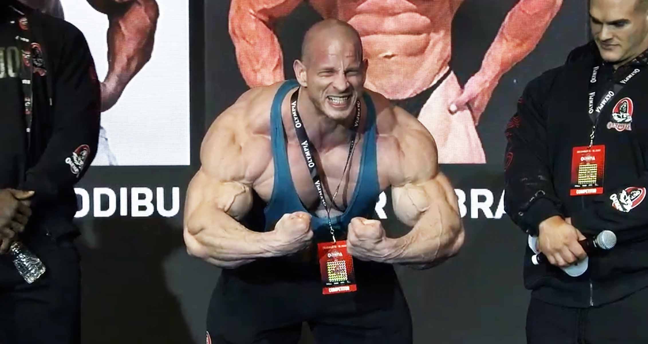 Michal Krizo 2022 Olympia press conference