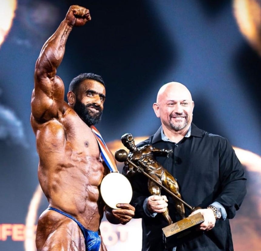 Derek Lunsford é campeão do Mr. Olympia 2023 #mrolympia