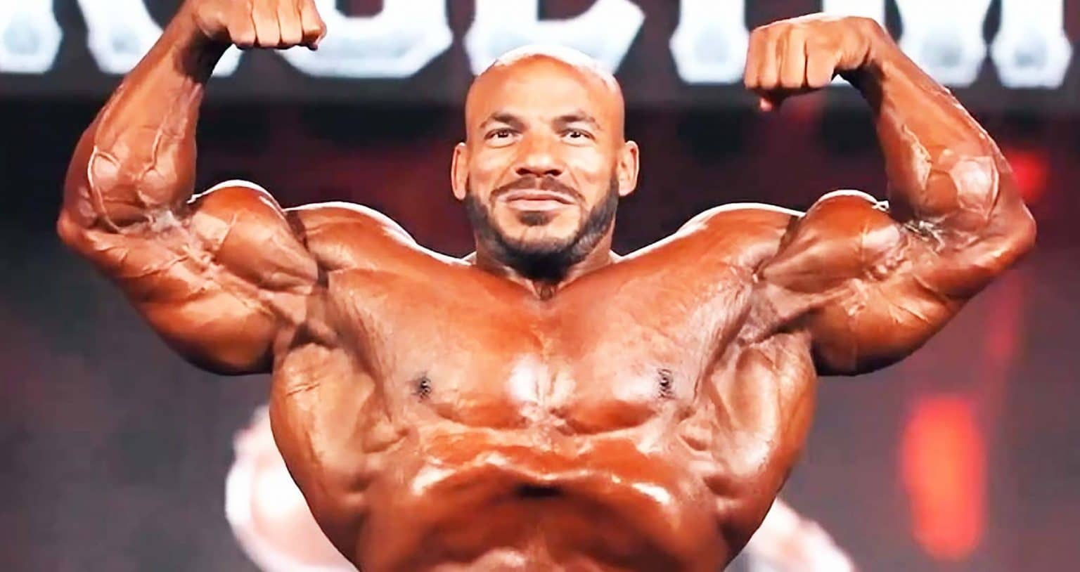 Big Ramy Displays Back Update Three Weeks Out Of Arnold Classic