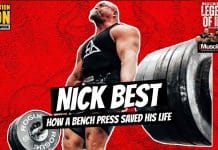 Nick Best Bench Press Accident Saved Life Legends of Iron