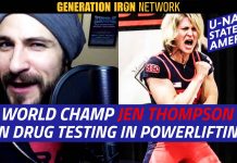 Jen Thompson powerlifter Bradon Lirio U-Natty States Of America Podcast