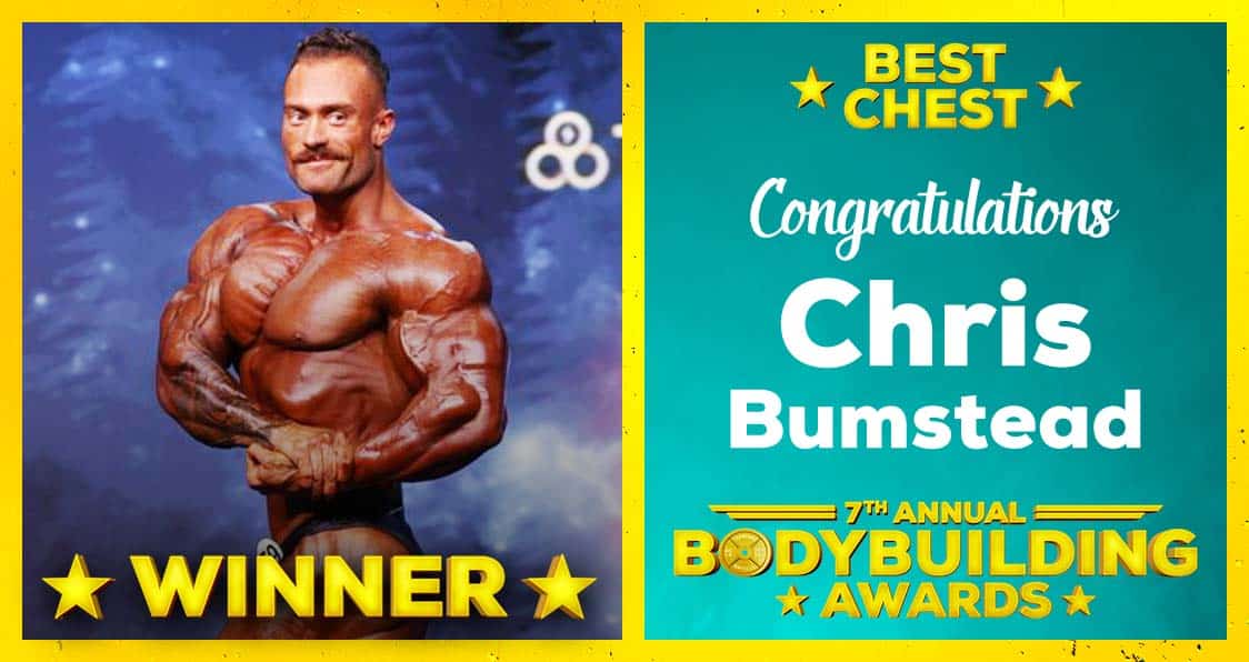 Chris Bumstead Best Chest Bodybuilding Awards 2023