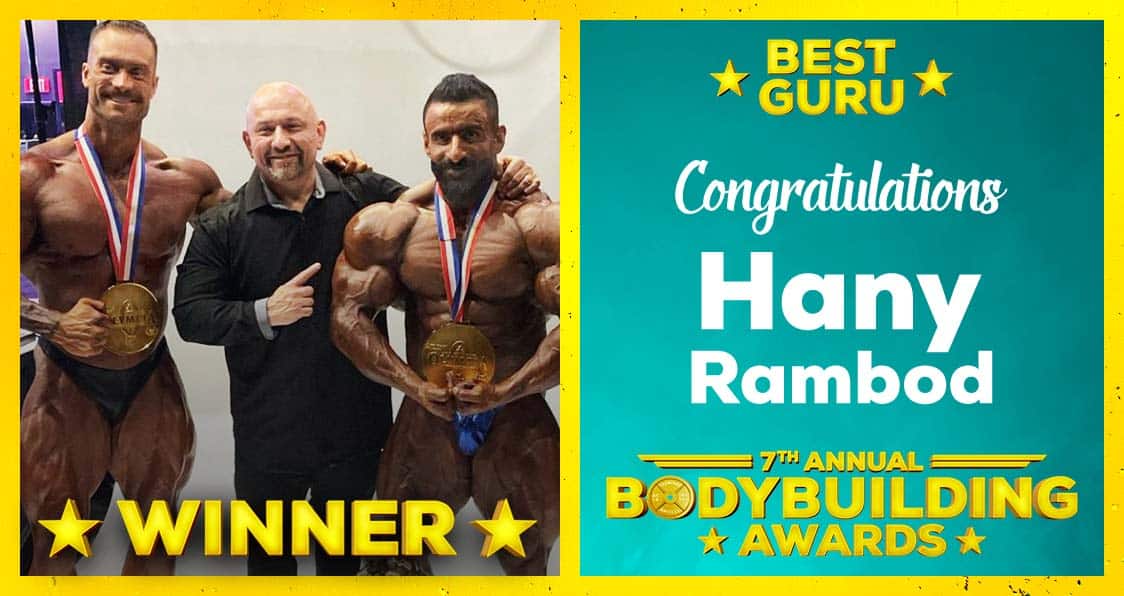 Hany Rambod Best Guru Bodybuilding Awards 2022