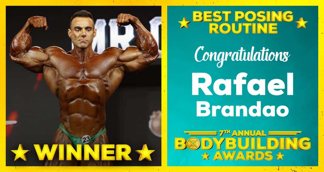 Rafael Brandao Best Posing Bodybuilding Awards 2022