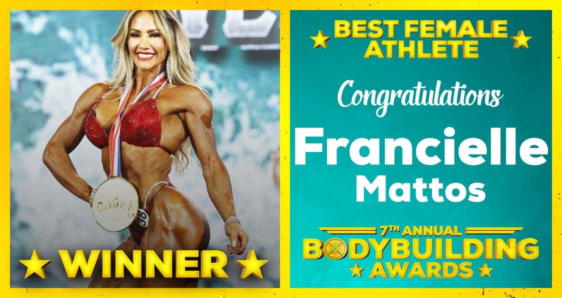 Francielle Mattos Best Female Athlete Bodybuilding Awards 2023