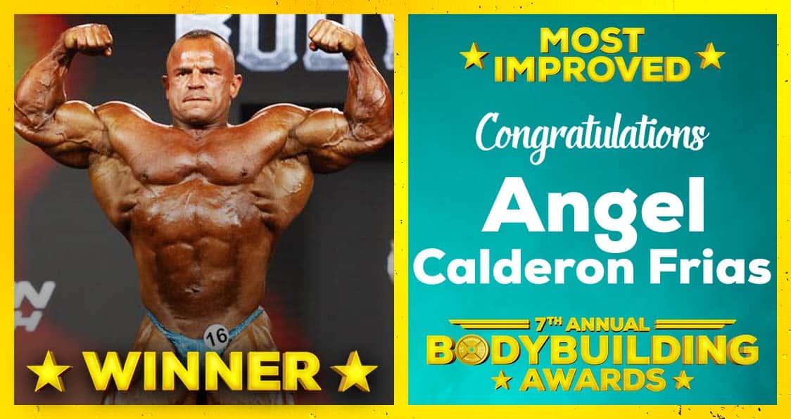 Angel Calderon Frias Most Improved Bodybuilding Awards 2022