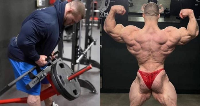 Nick Walker back workout