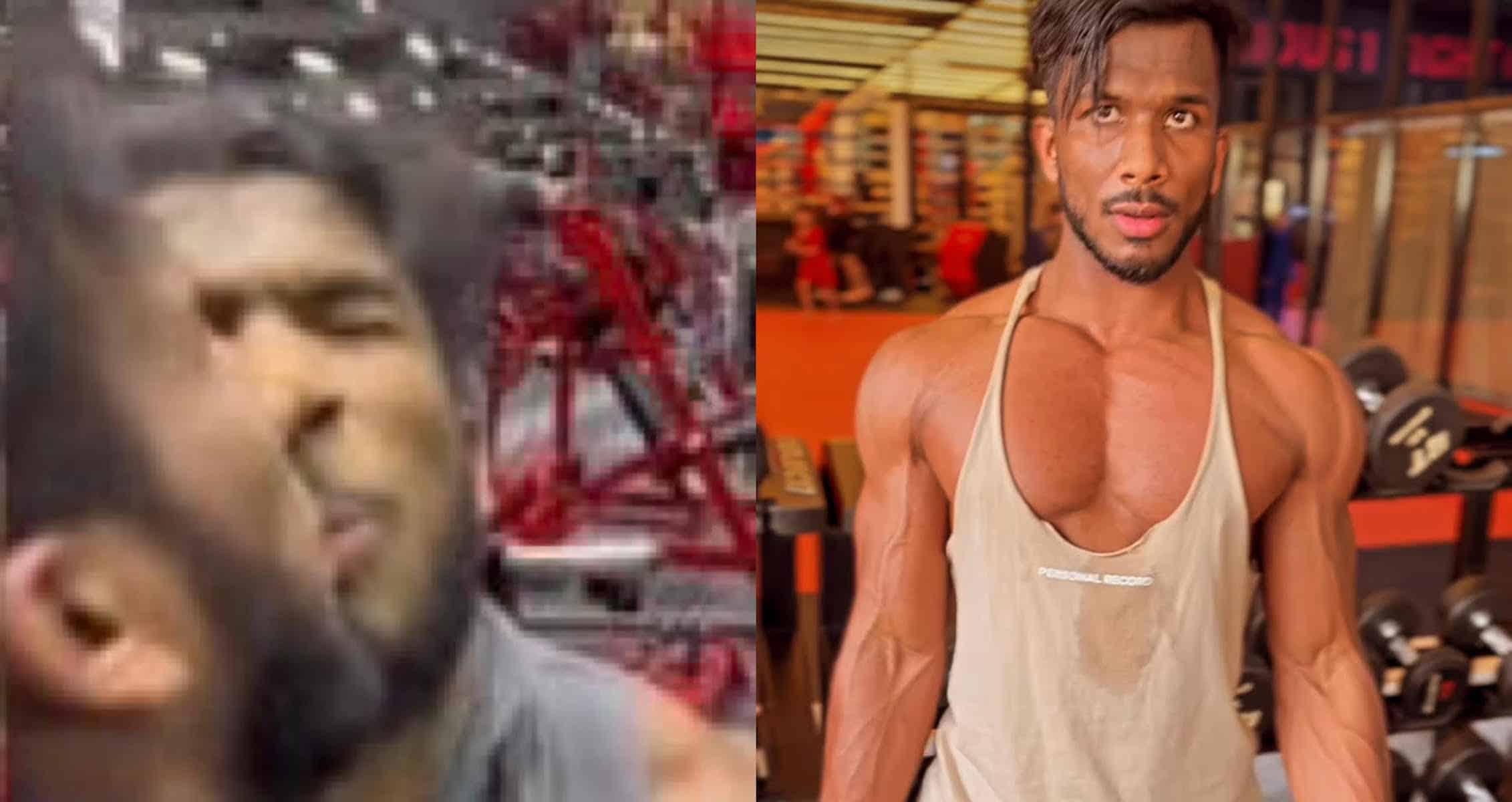 TikTok Gym Goer Passes Out And Breaks Nose After Flexing In Mirror