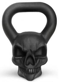 Yes4All Skull/Powder Coated Cast Iron Competition Kettlebell
