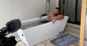 chris bumstead ice bath