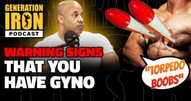 Victor Martinez bodybuilding gyno Generation Iron Podcast