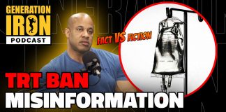 Victor Martinez TRT ban misinformation Generation Iron podcast