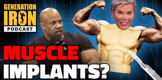 muscle implants Victor Martinez bodybuilding Generation Iron Podcast