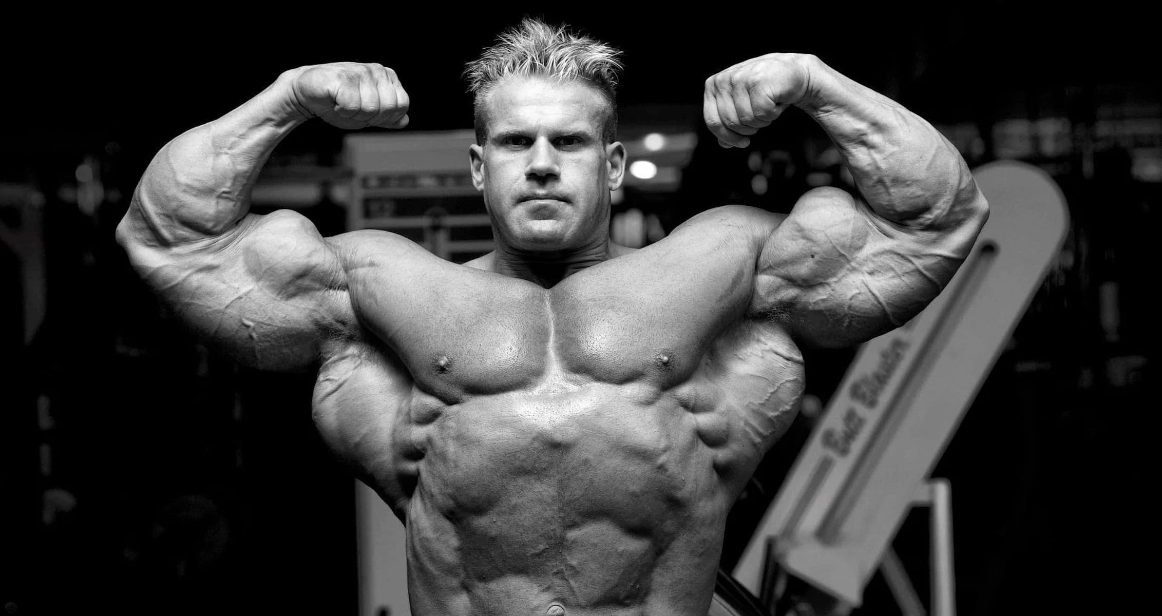 jay cutler's chest and calves workout