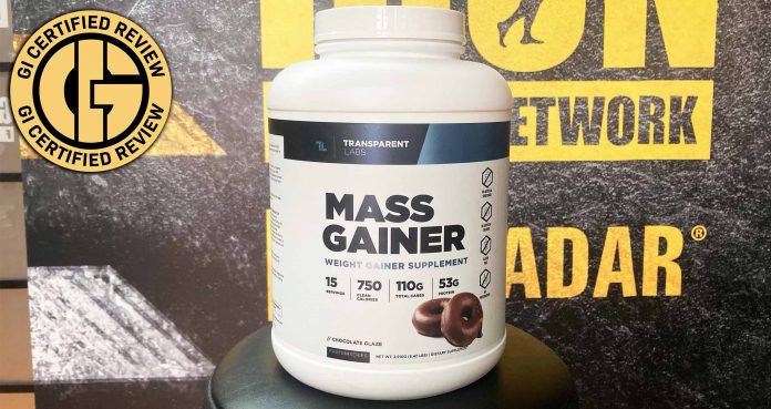 Transparent Labs Mass Gainer Review