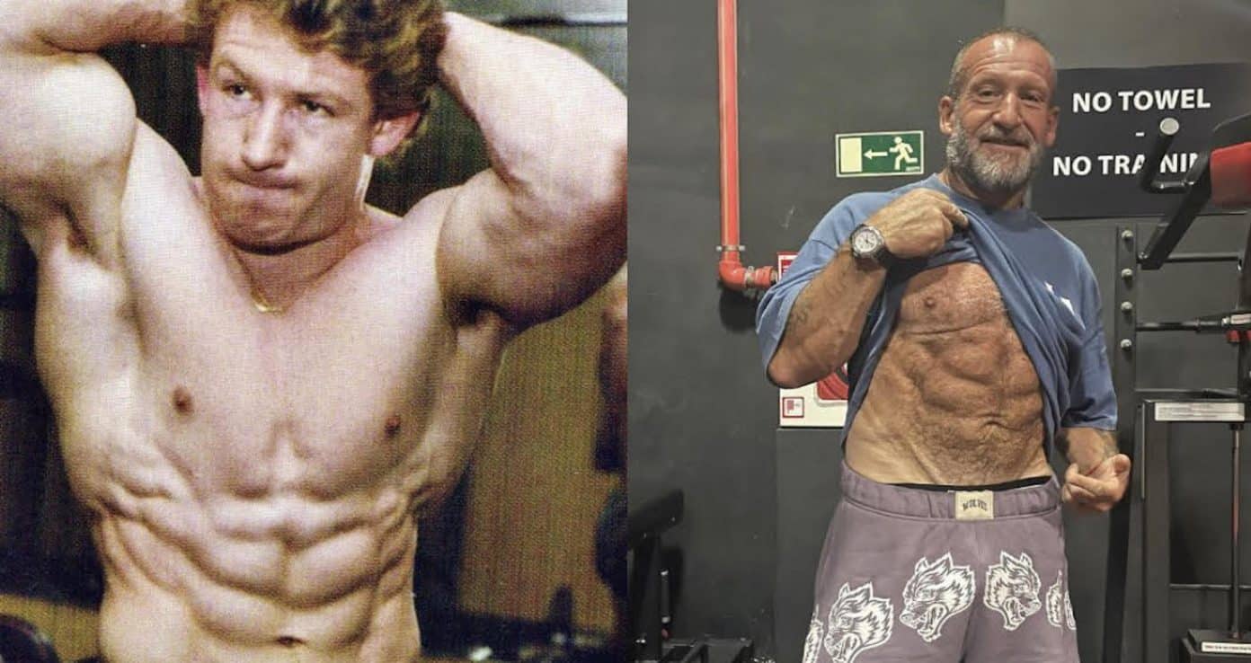 Dorian Yates Shows Off Insanely Ripped Ab Comparison 40 Years Apart