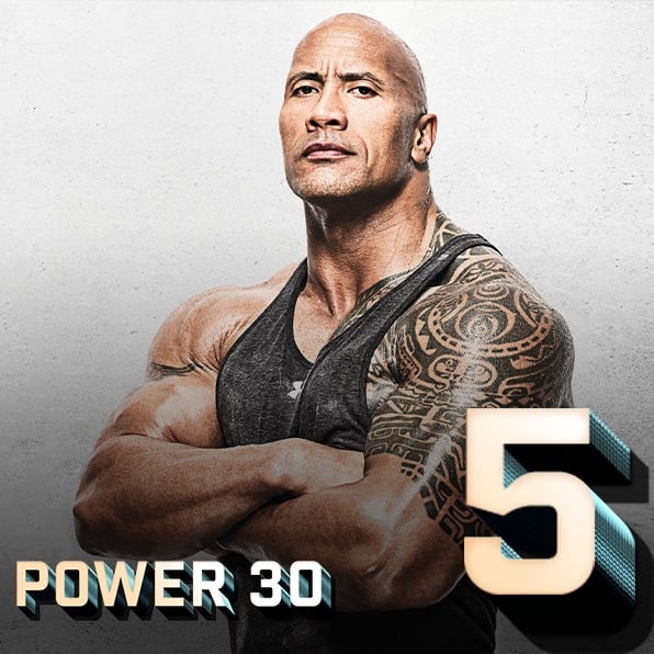 2023 Power 30 Dwayne The Rock Johnson