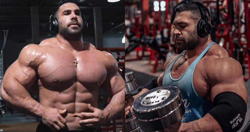 Derek Lunsford Chest Workout