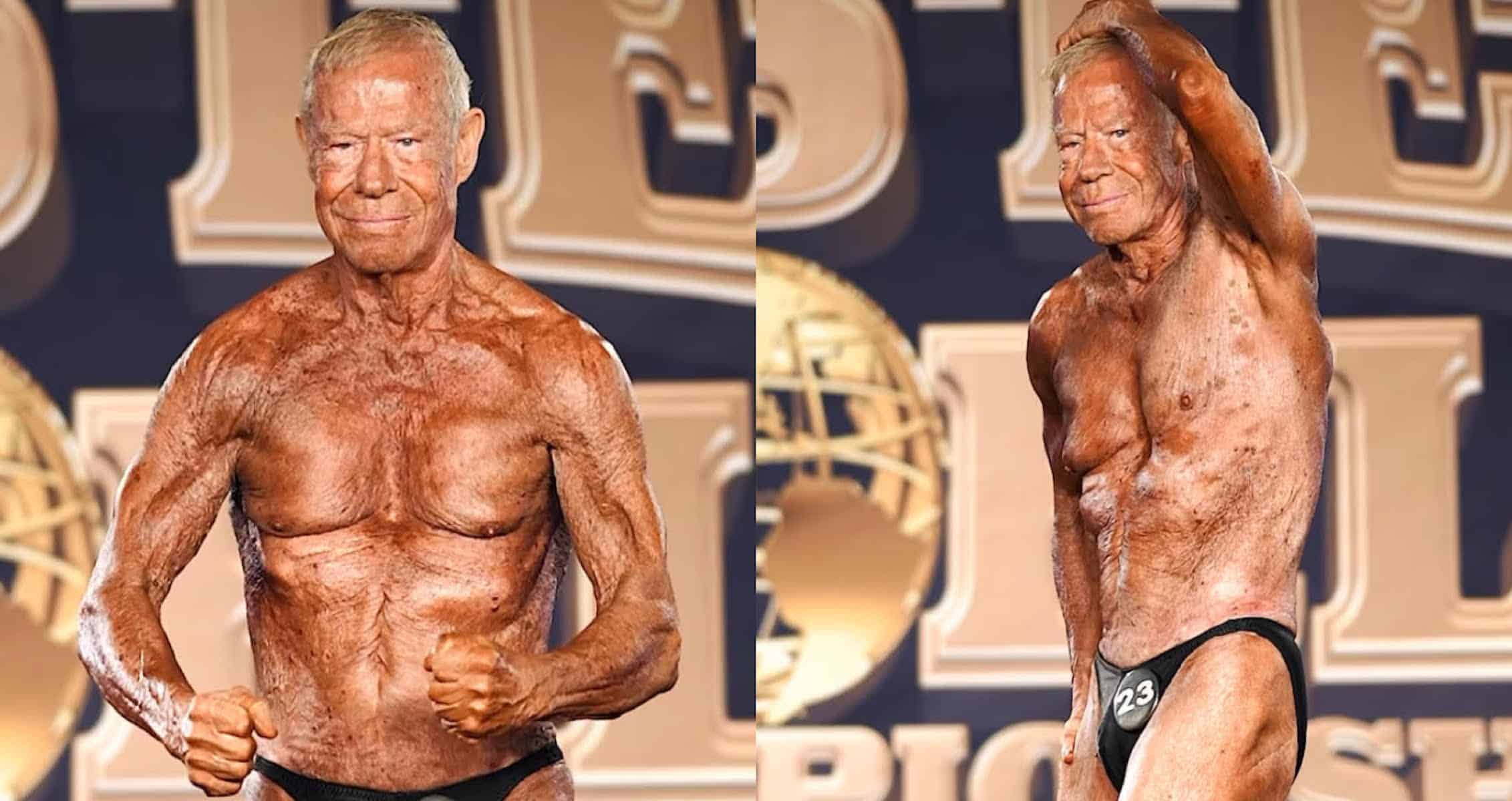 90-Year-Old Bodybuilder impresses With Performance At 2023