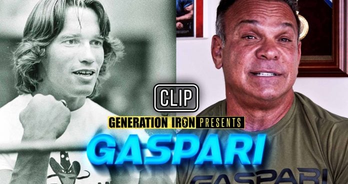 Arnold Schwarzenegger Rich Gaspari bodybuilding