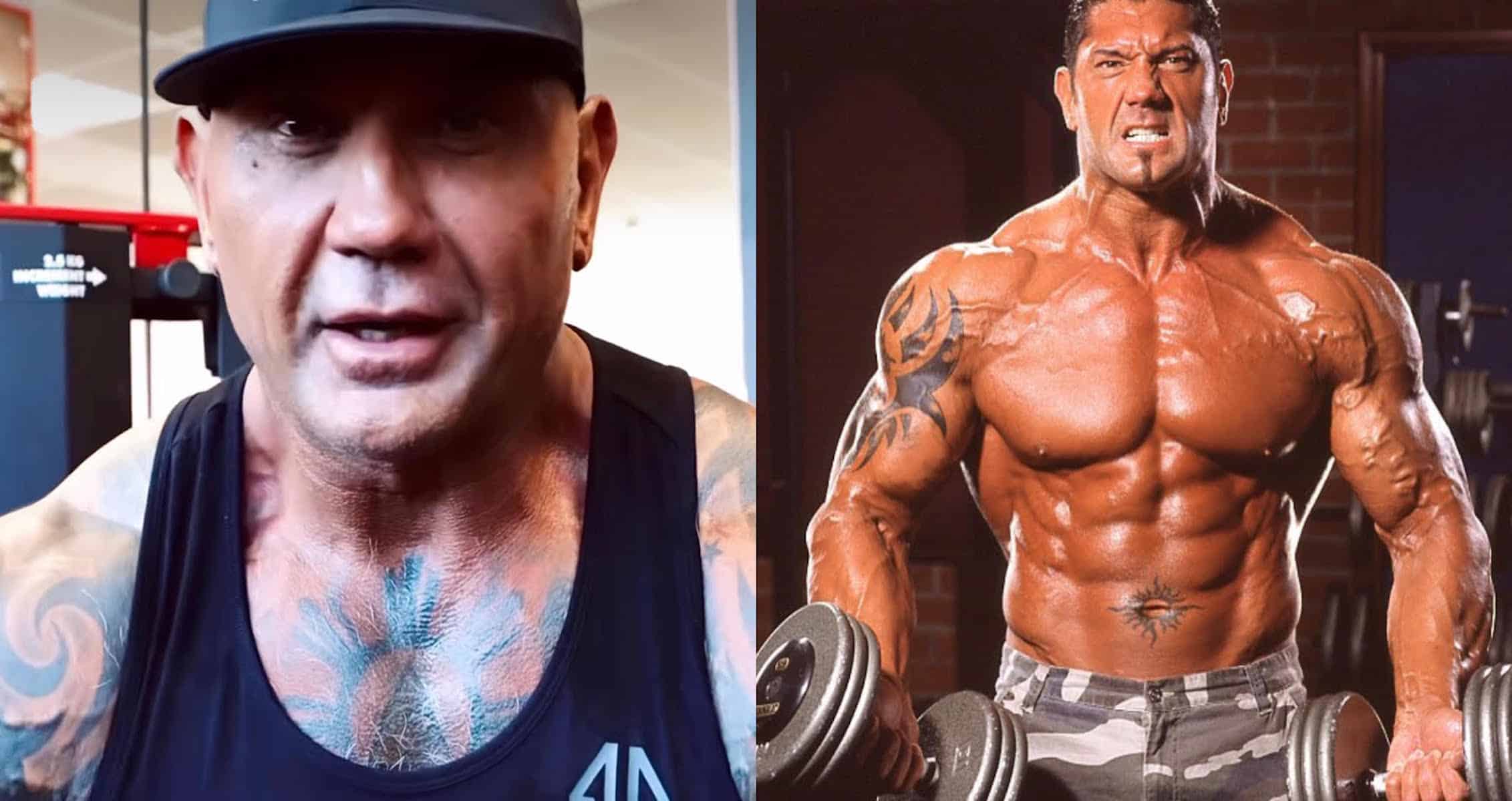 Dave Bautista Shared Photos of His Physique Through the Years