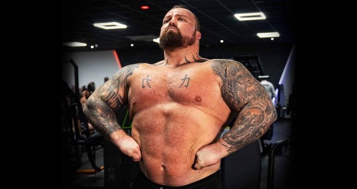 Eddie Hall strongman Doc