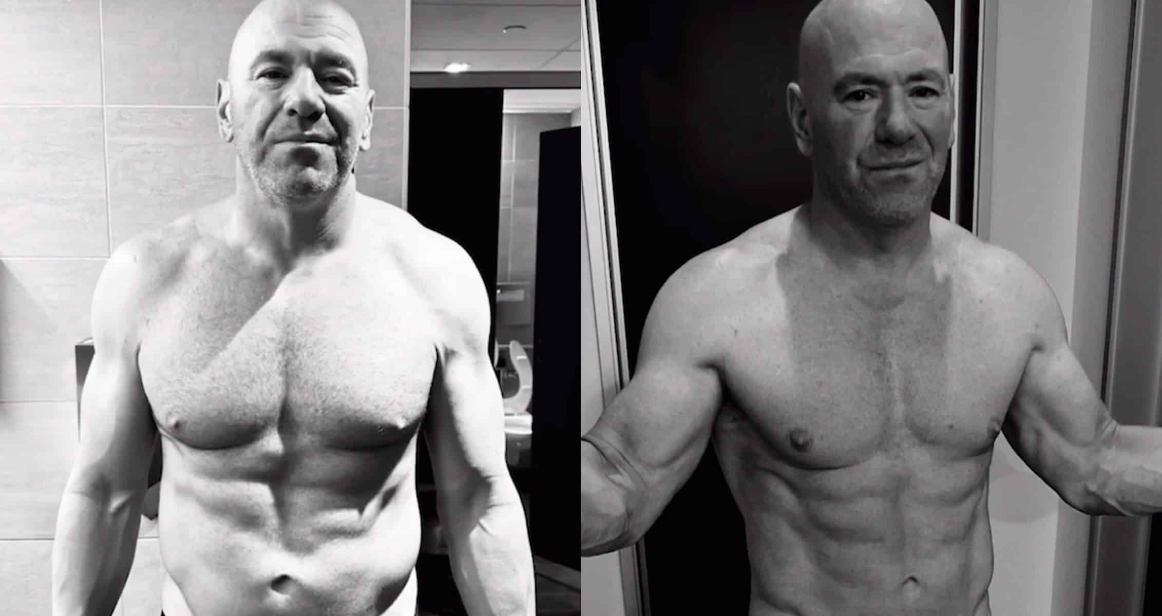 Dana White is in great shape