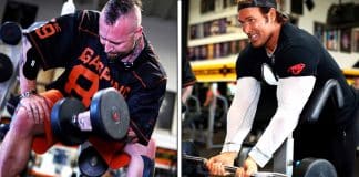 Kris Gethin Mike O'Hearn workout biceps bodybuilding