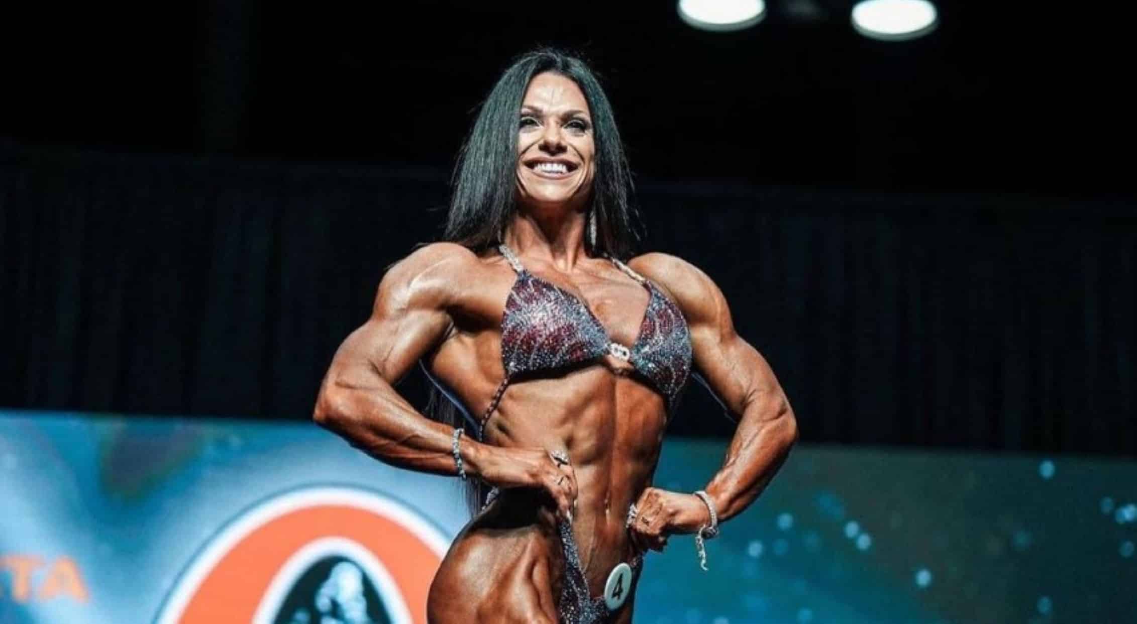 Mother of a 15-Year-Old Couldn't Hold Back Tears as She Wins Her 3rd MS  Olympia Wellness in a Row - EssentiallySports