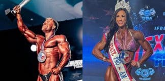Urs Kalecinski and Jessica Reyes Padilla win the Texas State Pro in first show after the 2023 Olympia.