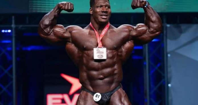 Rubiel Mosquera, known as Neckzilla, impressed during his pro debut and looked enormous on stage.