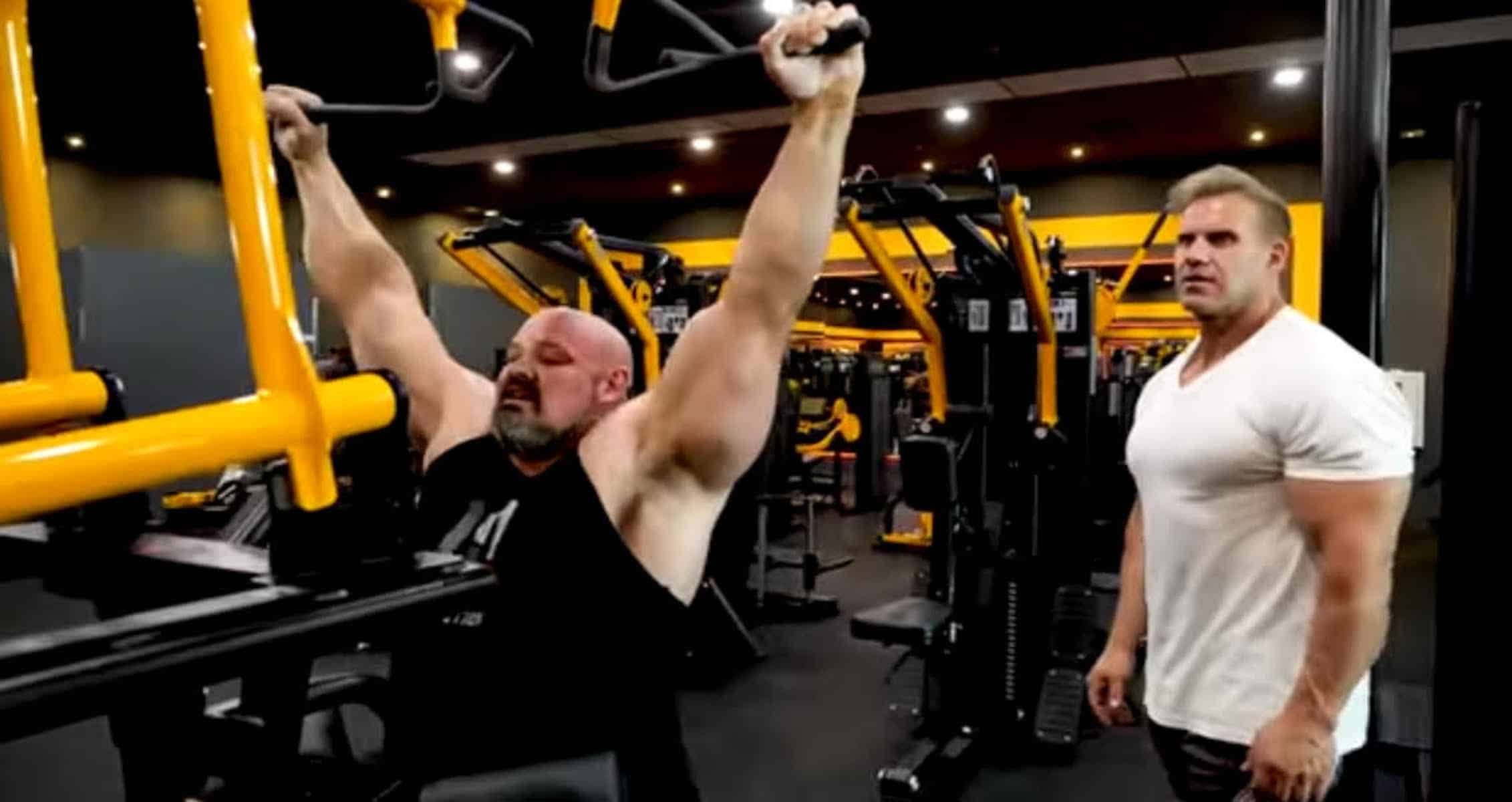 Jay Cutler & Brian Shaw Hit Mr. Olympia Back Workout