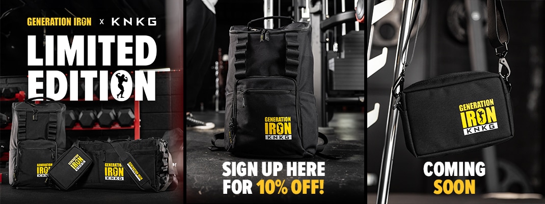 Generation Iron KNKG limited edition bags