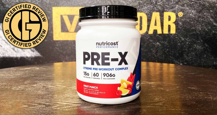 Nutricost Pre-X Pre-Workout Review