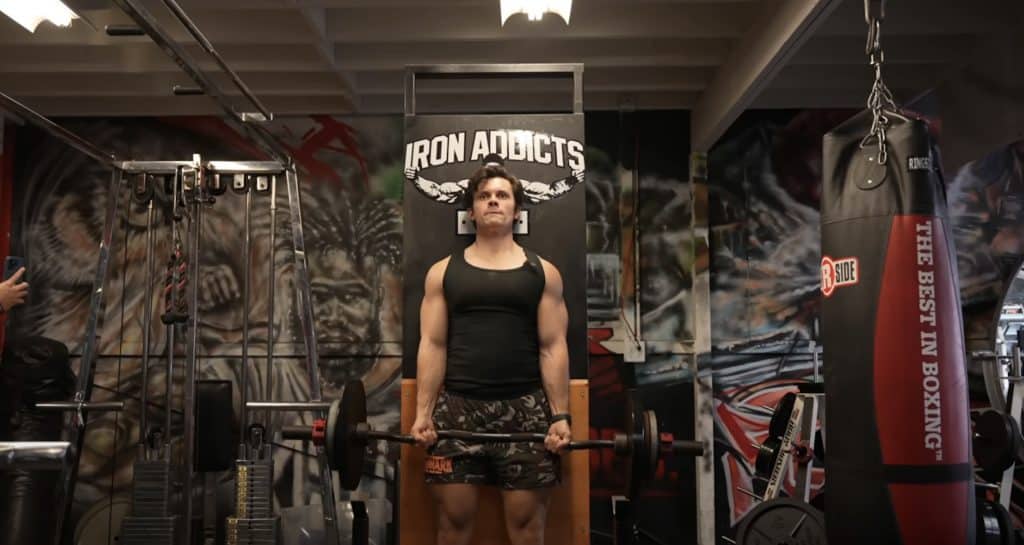Will Tennyson Arms workout