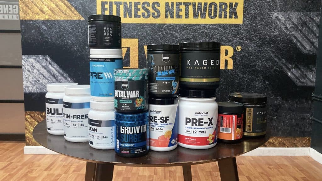 top x pre workout
