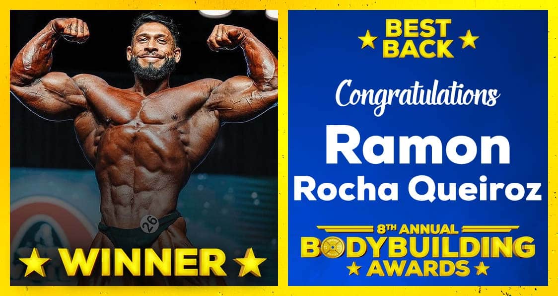 2023 Bodybuilding Awards Best Back Ramon Rocha Queiroz