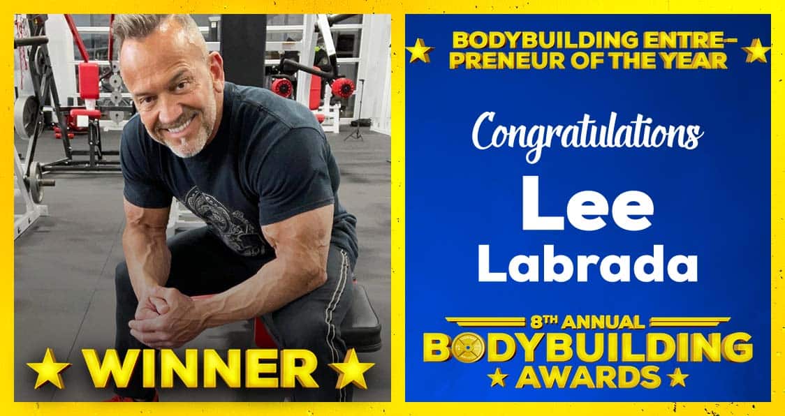 2023 Bodybuilding Awards Best Entrepreneur Lee Labrada