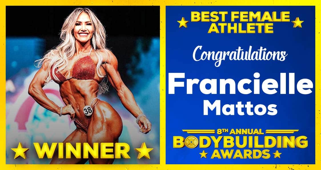 2023 Best Female Athlete Francielle Mattos