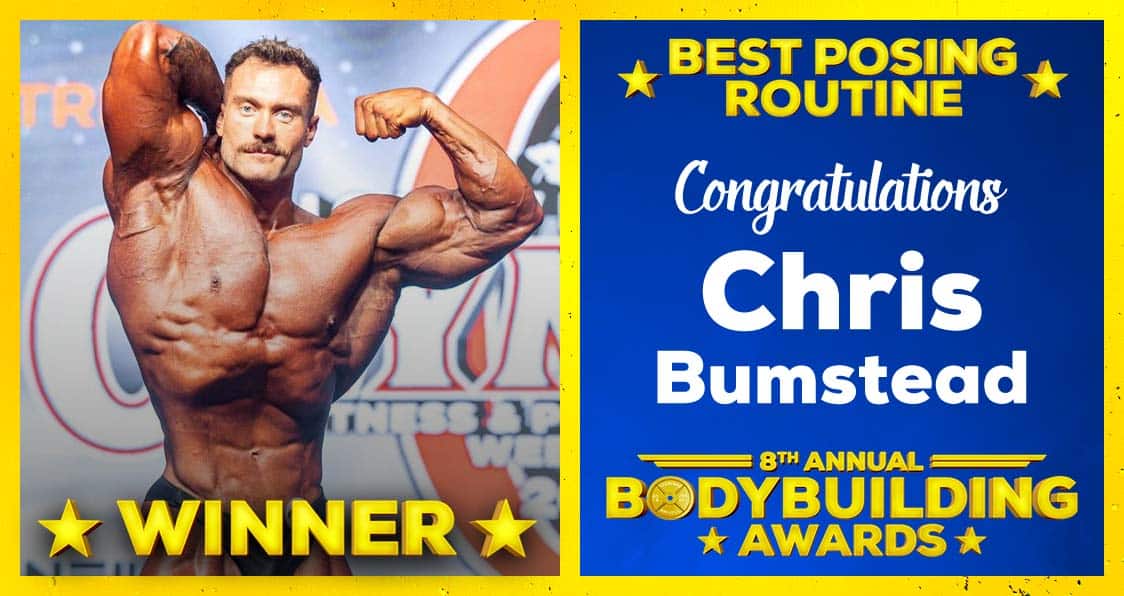 2023 Bodybuilding Awards Best Posing Chris Bumstead