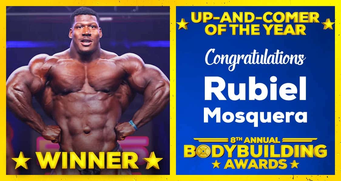 2023 Bodybuilding Awards Up-And-Comer Rubiel Mosquera