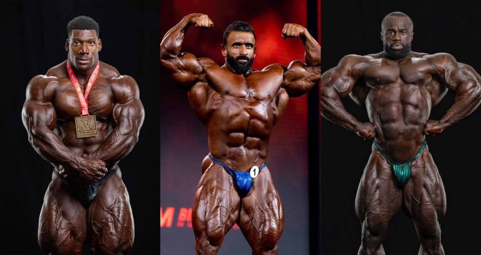 Hadi Choopan, Neckzilla, Samson Dauda bodybuilding