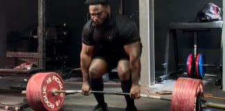 Rondel Hunte has impressed with a new PR deadlift in training.