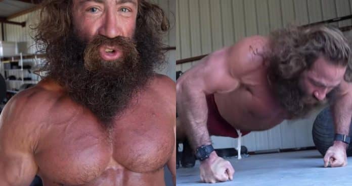 Liver King offered $1,000 to fans who beat his mark in a push-up challenge.